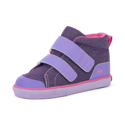 Dean Adapt Purple Denim | See Kai Run