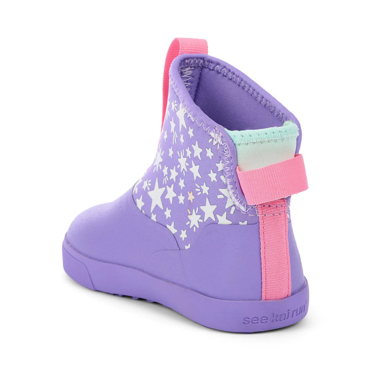 Ame Waterproof Purple Superstars | See Kai Run