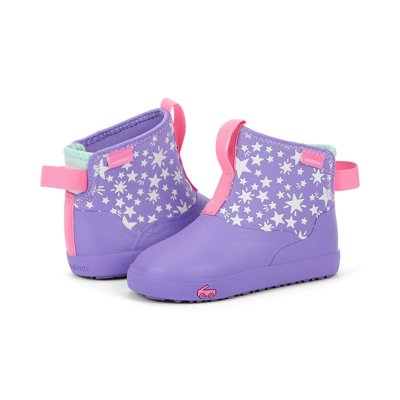 Ame Waterproof Purple Superstars | See Kai Run