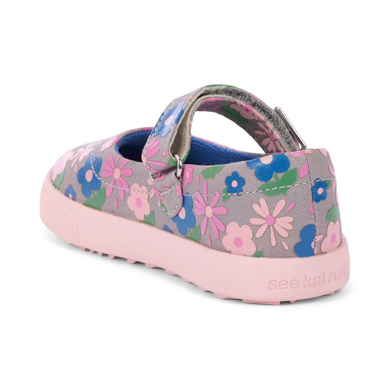Lucia Gray Floral | See Kai Run
