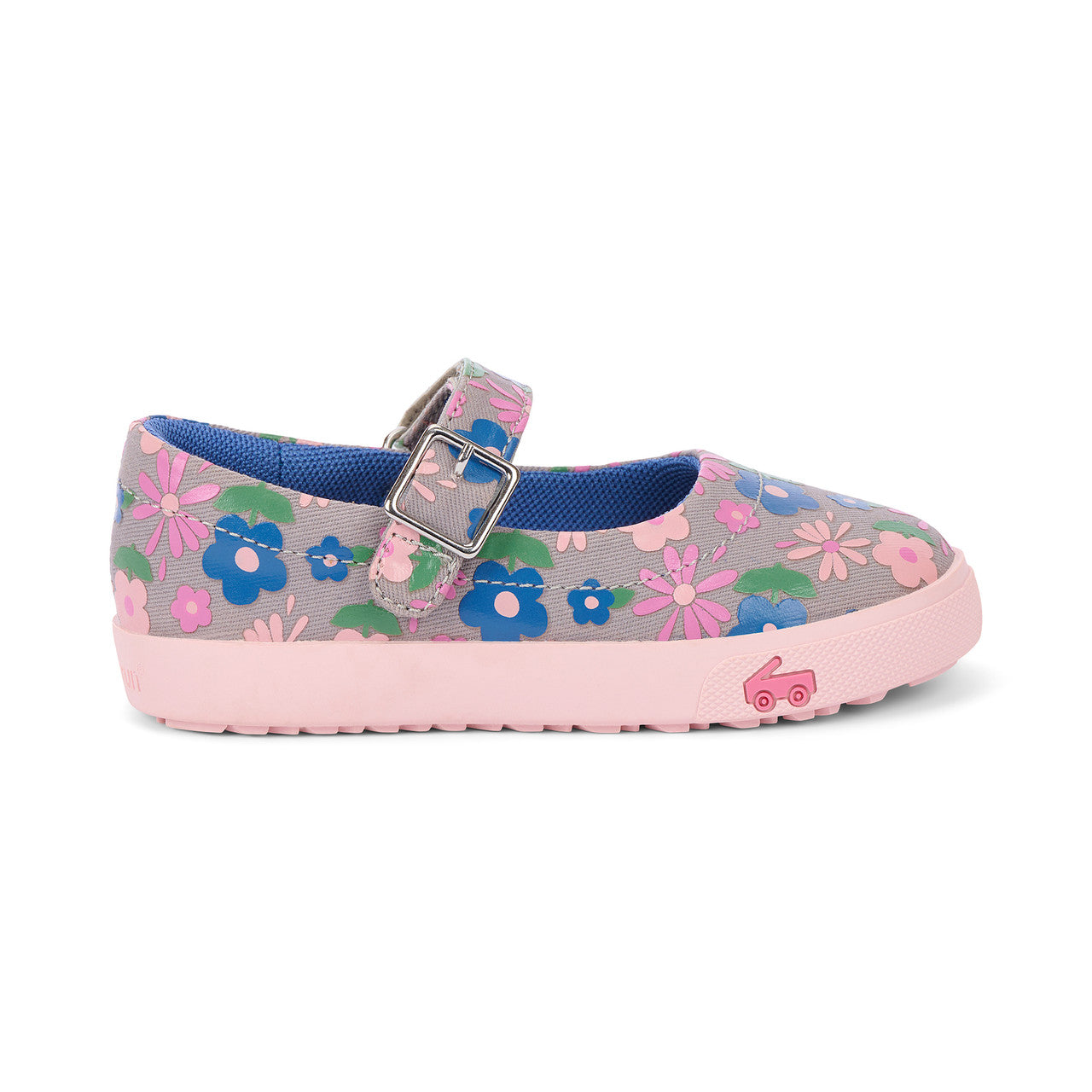Lucia Gray Floral | See Kai Run