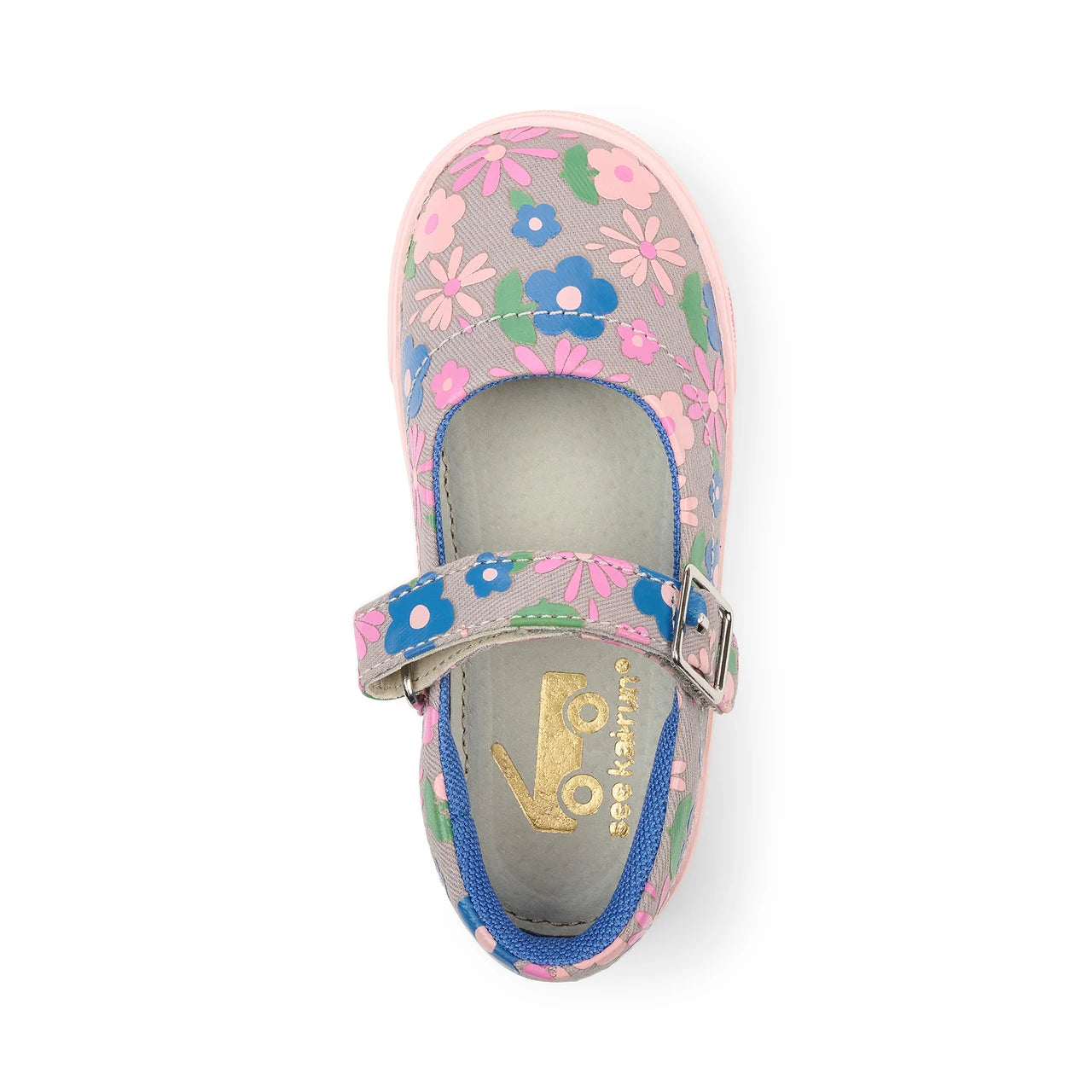 Lucia Gray Floral | See Kai Run