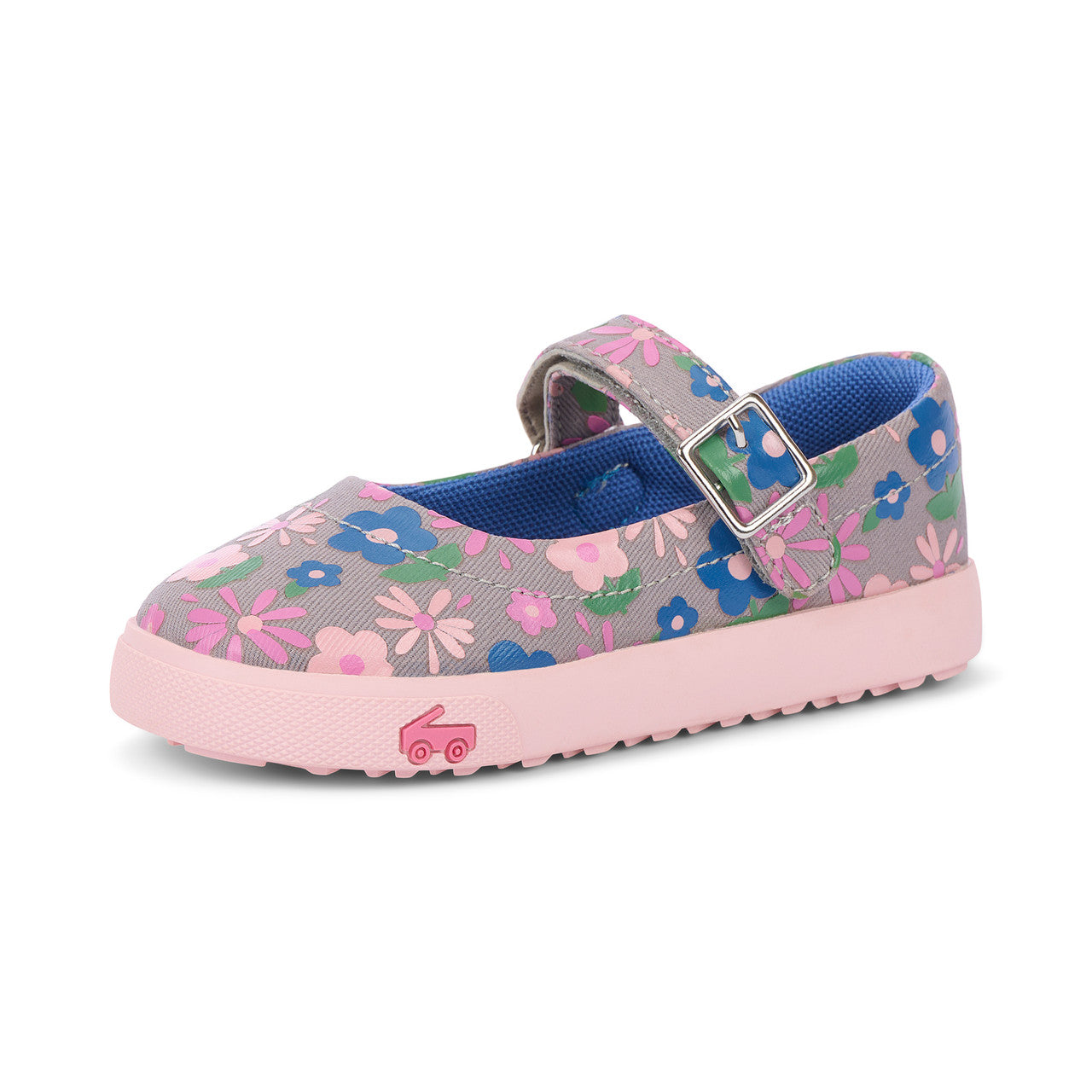 Lucia Gray Floral | See Kai Run