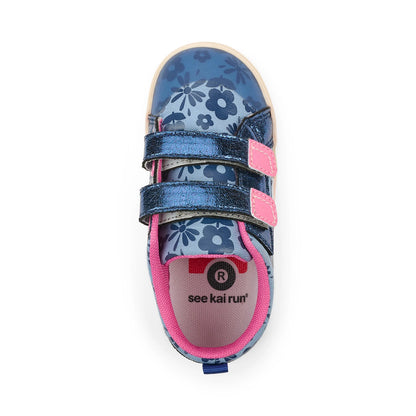 Riley Blue Floral | See Kai Run