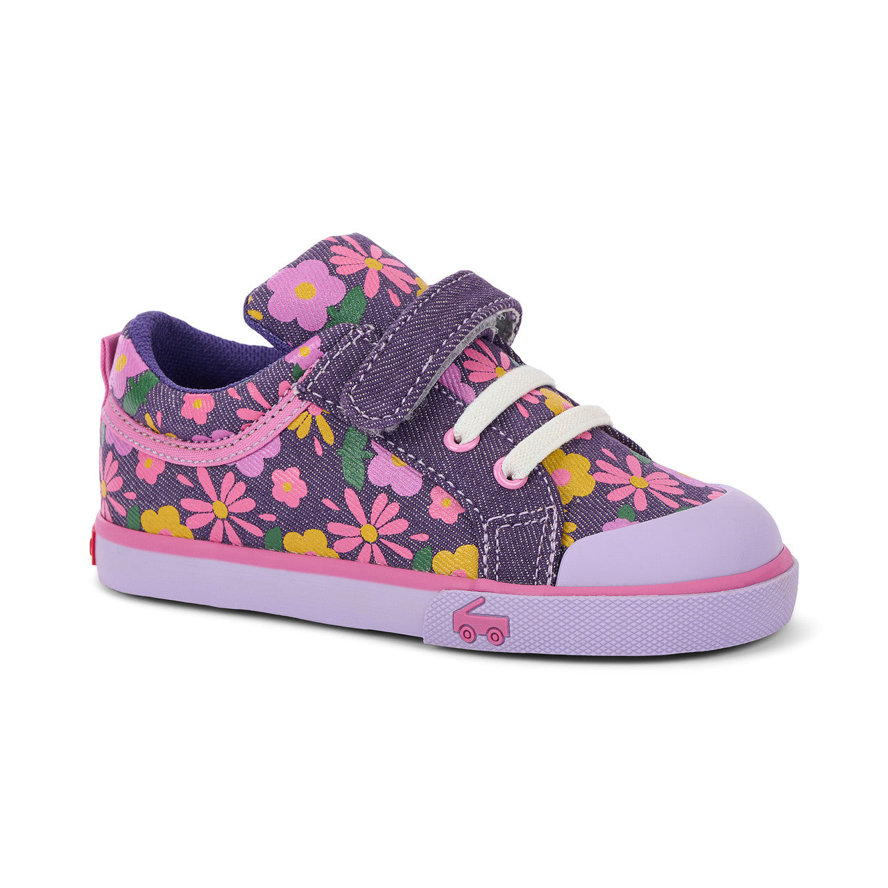 Kristin Purple Floral | See Kai Run