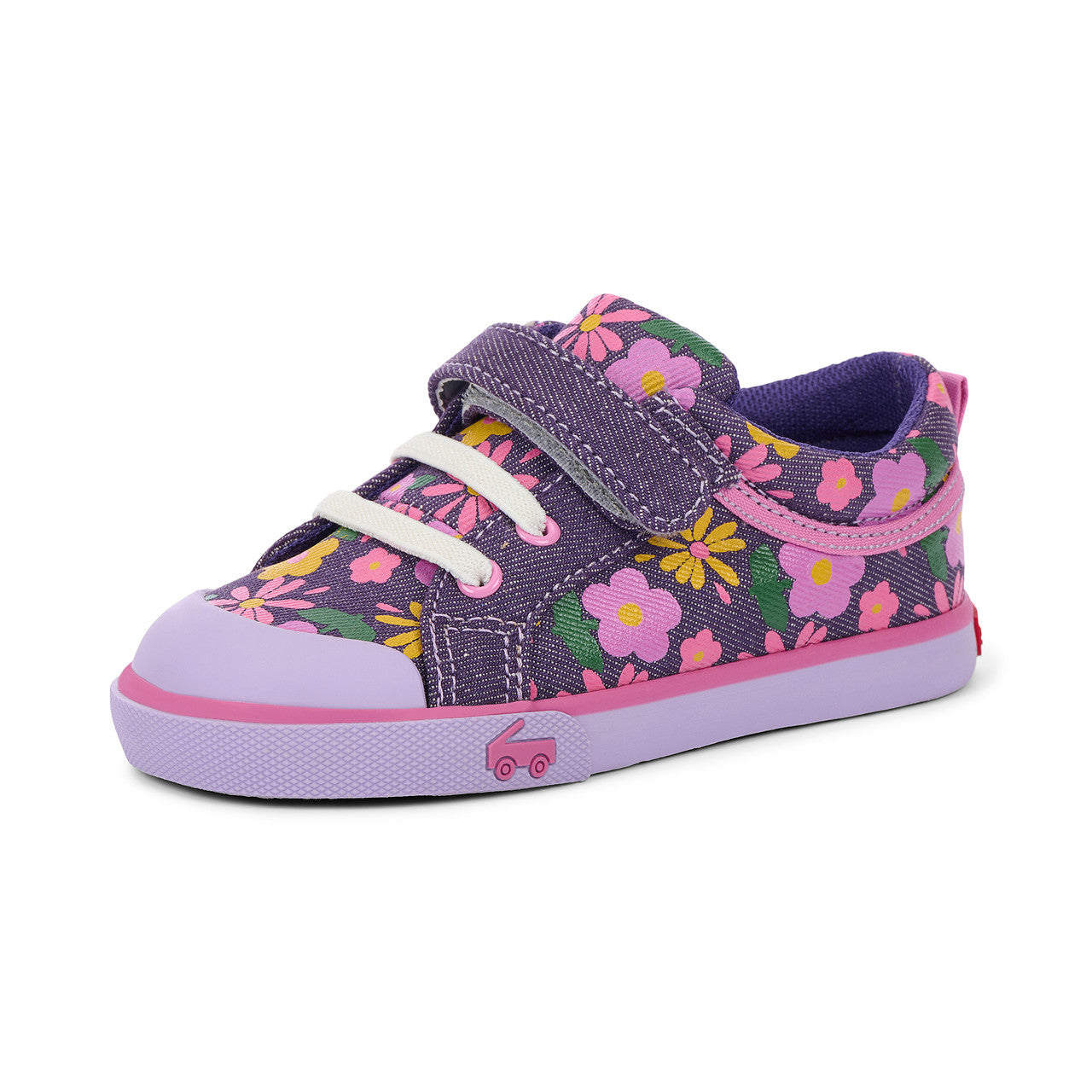 Kristin Purple Floral | See Kai Run