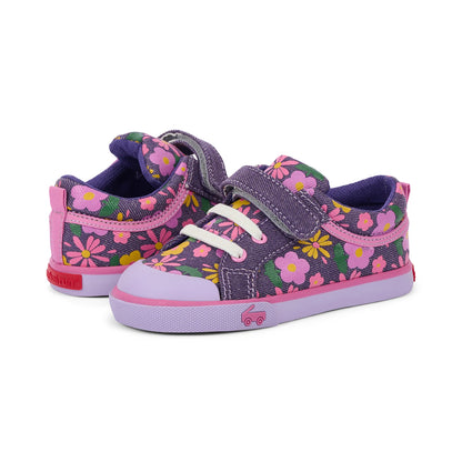 Kristin Purple Floral | See Kai Run