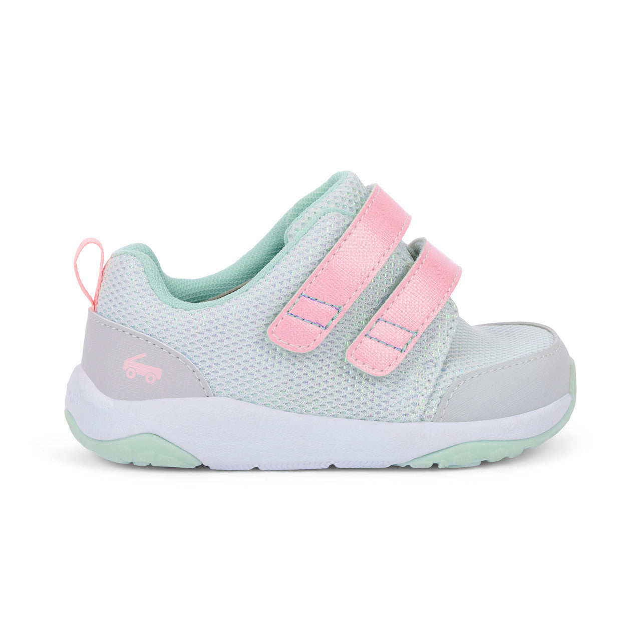 Ryder Adapt Light Gray Shimmer | See Kai Run
