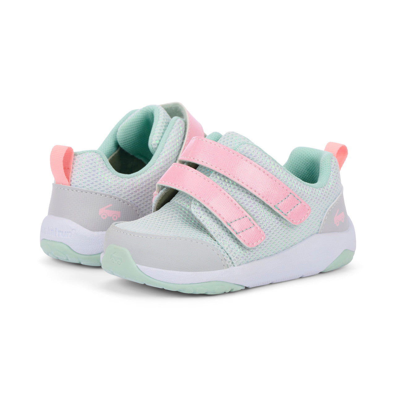 Ryder Adapt Light Gray Shimmer | See Kai Run