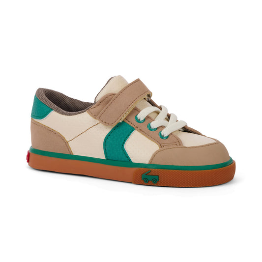 Connor Beige/Jungle Green | See Kai Run