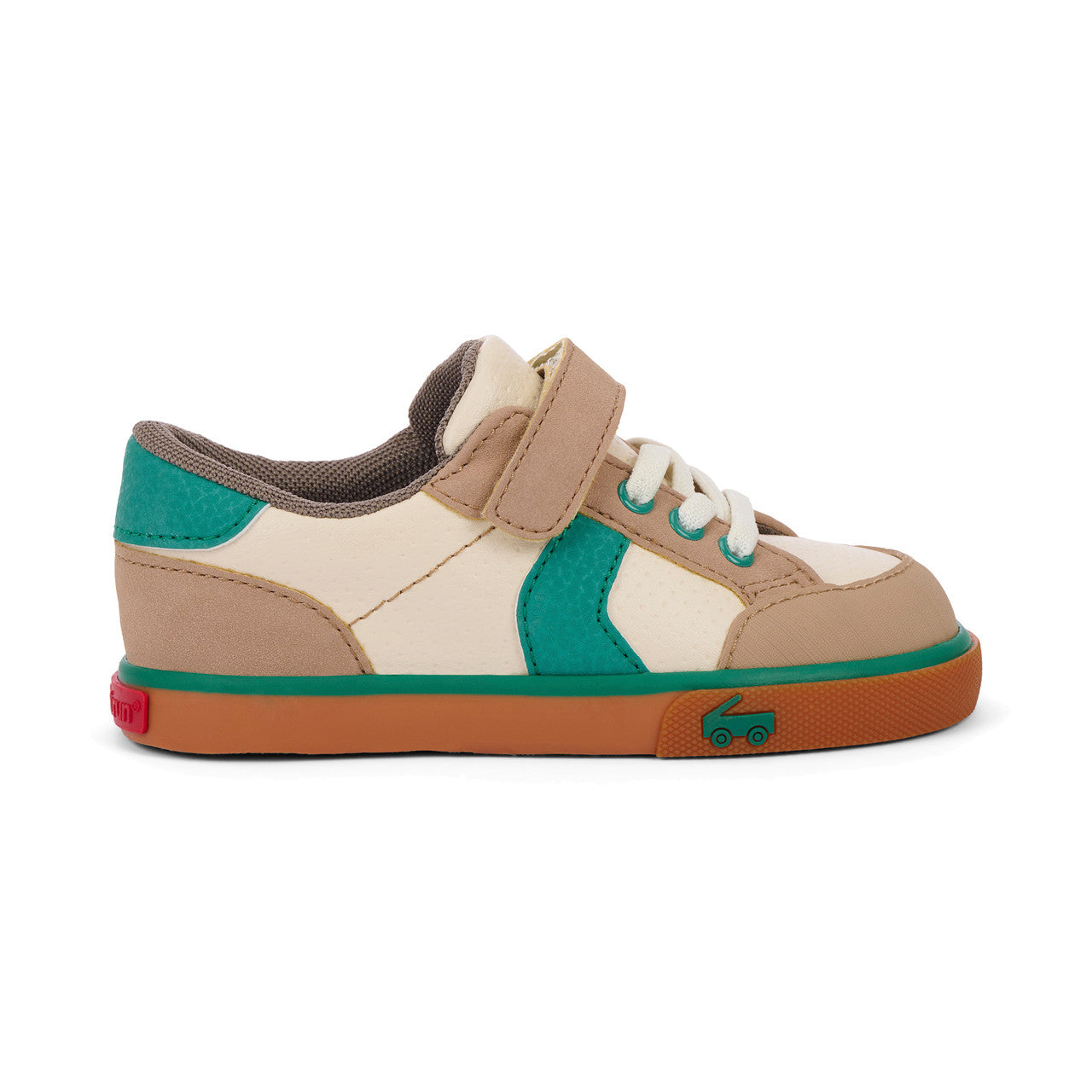 Connor Beige/Jungle Green | See Kai Run
