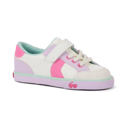 Connor White/Hot Pink | See Kai Run