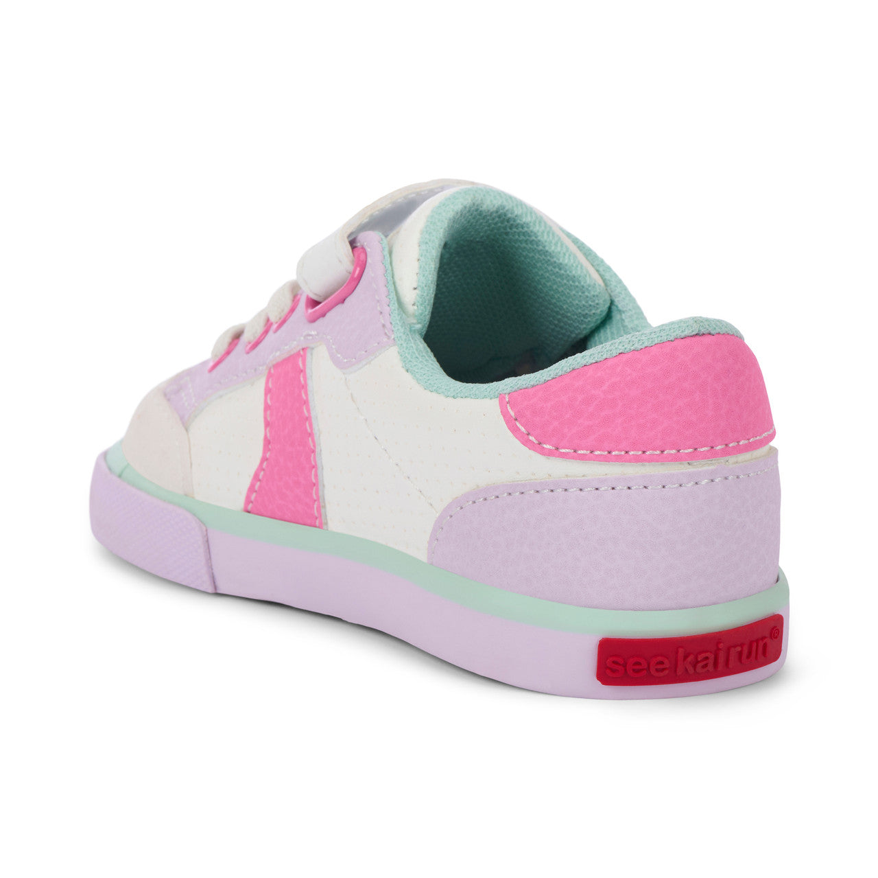 Connor White/Hot Pink | See Kai Run