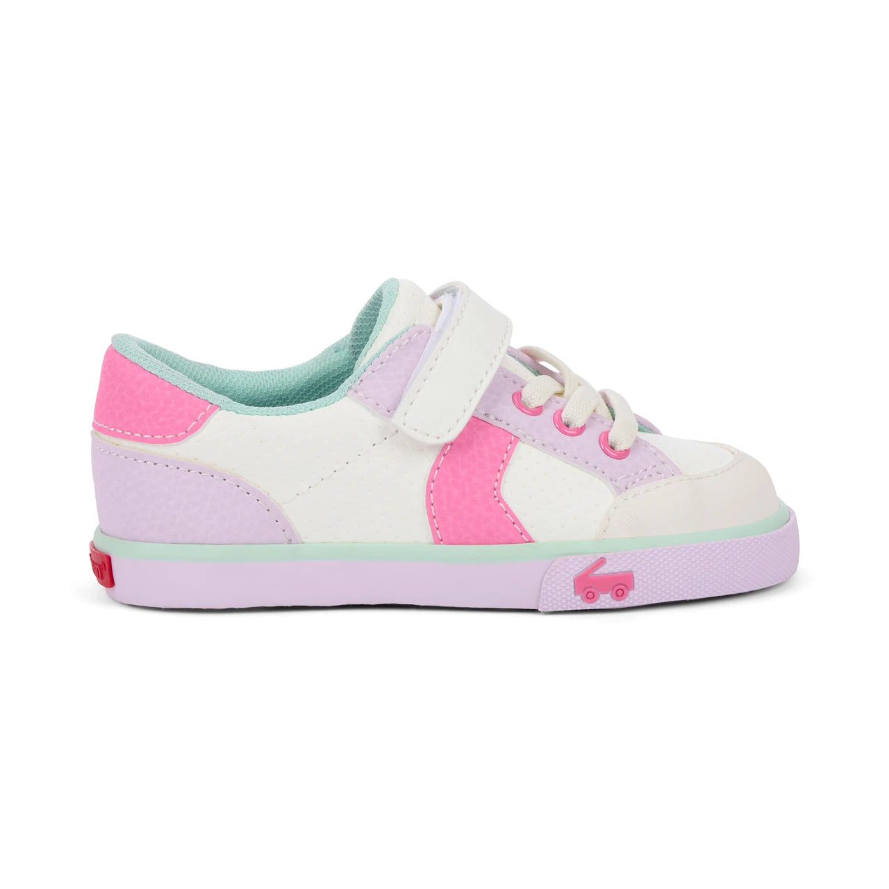 Connor White/Hot Pink | See Kai Run