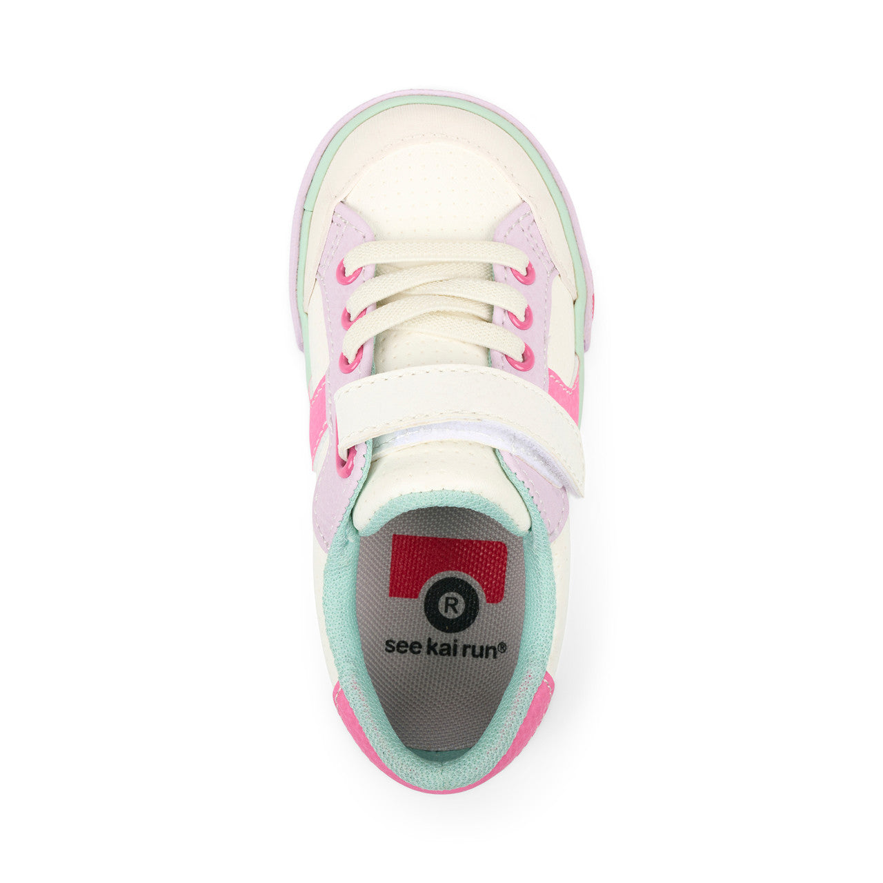 Connor White/Hot Pink | See Kai Run