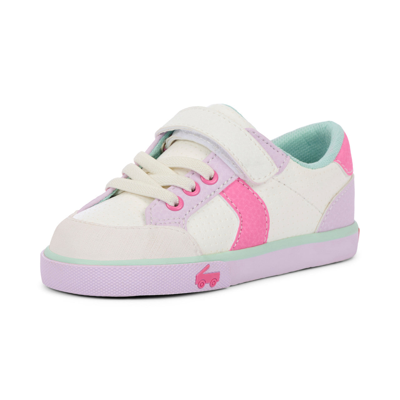 Connor White/Hot Pink | See Kai Run