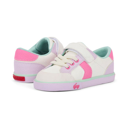 Connor White/Hot Pink | See Kai Run