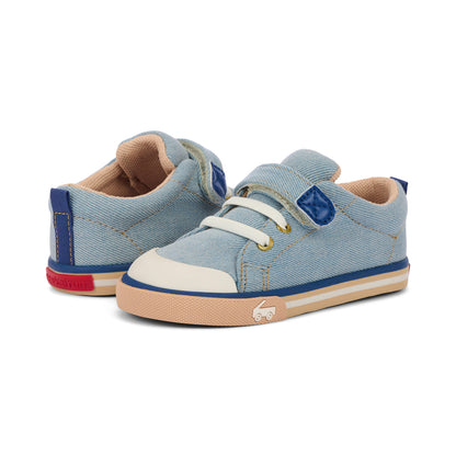 Stevie Washed Denim | See Kai Run