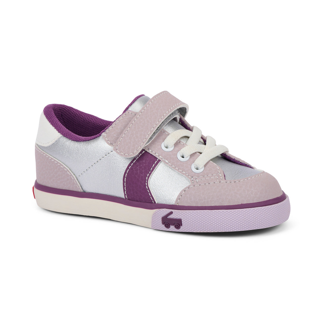 Connor Silver Leather | See Kai Run