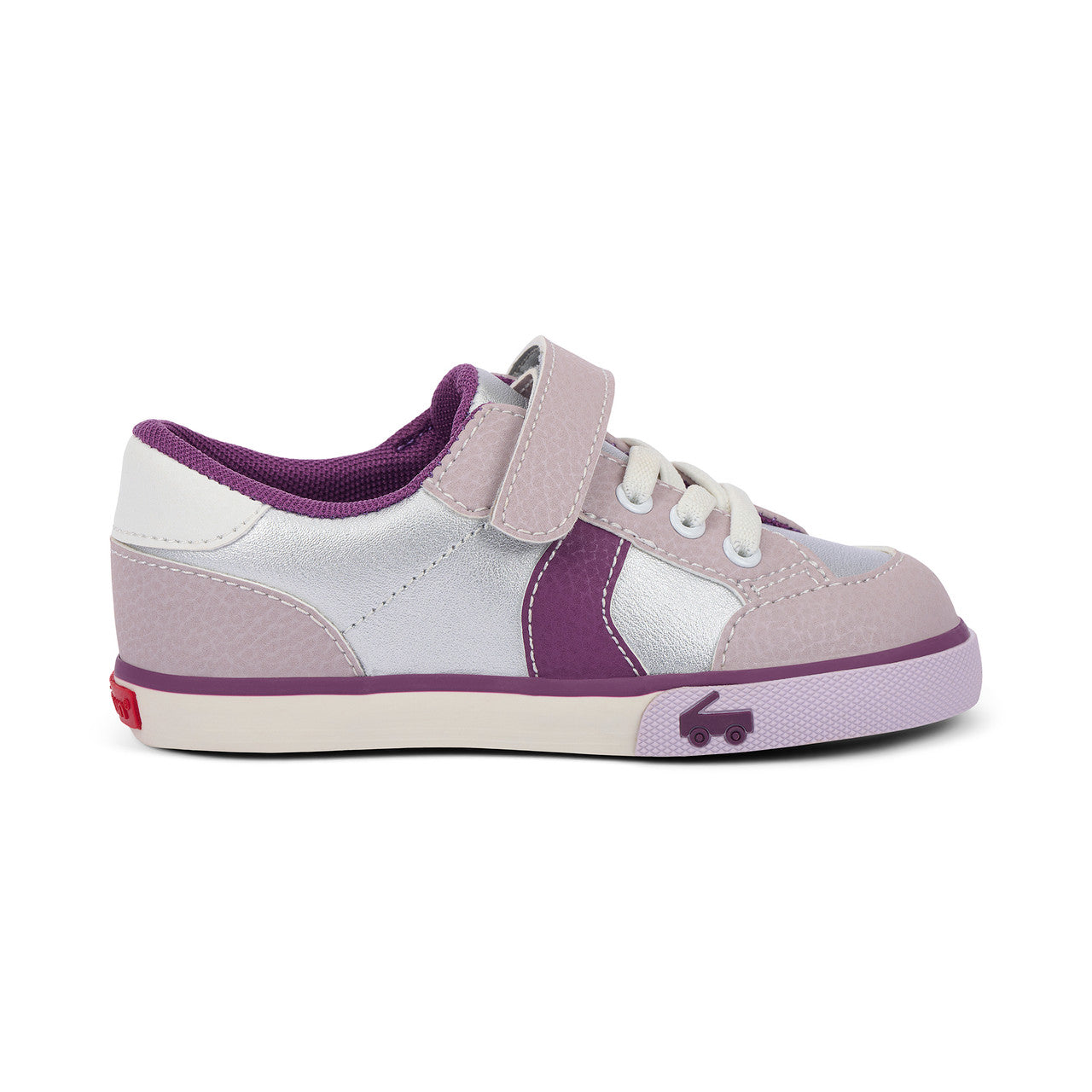 Connor Silver Leather | See Kai Run