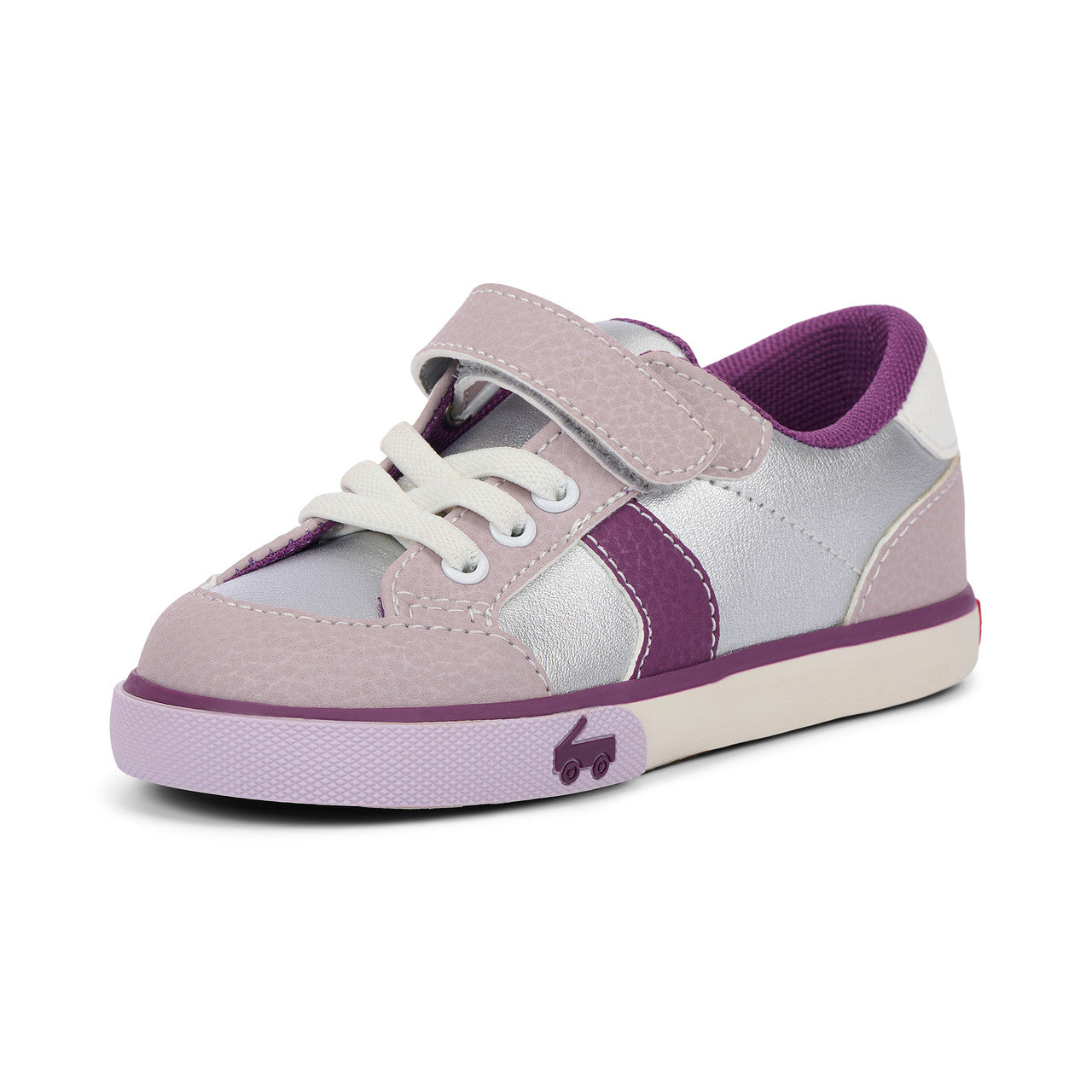 Connor Silver Leather | See Kai Run