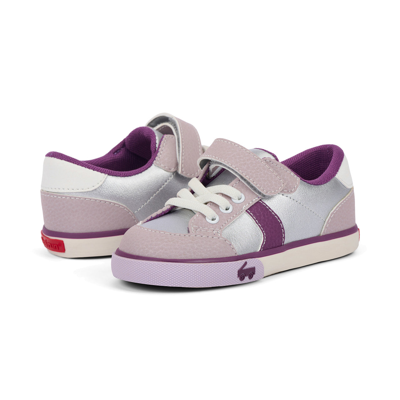 Connor Silver Leather | See Kai Run
