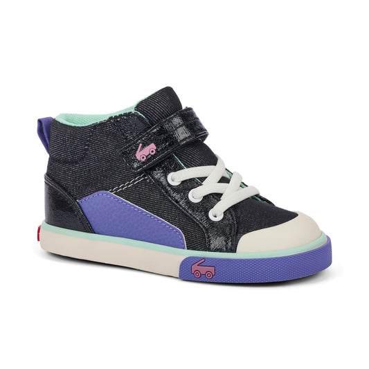 Dayton Black Denim | See Kai Run