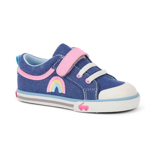 Kristin Blue Chambray | See Kai Run