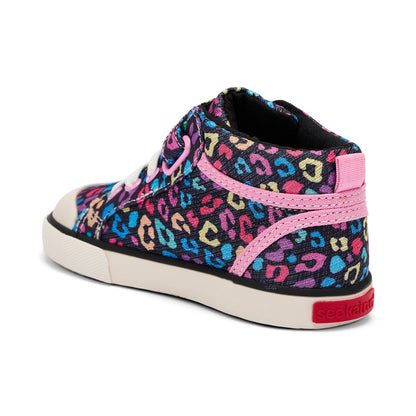 Peyton Black Leopard | See Kai Run