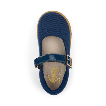 Lucia Navy Corduroy | See Kai Run