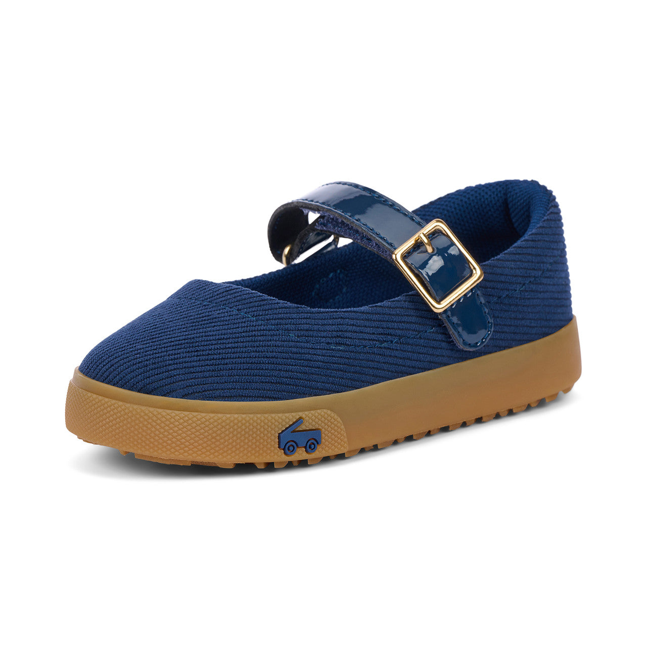 Lucia Navy Corduroy | See Kai Run