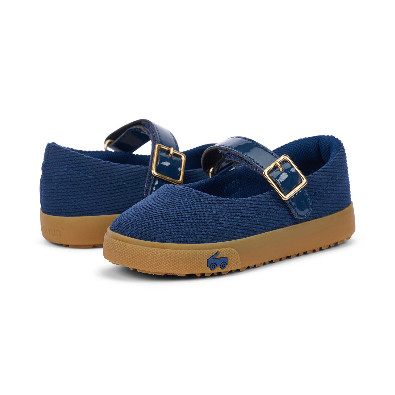 Lucia Navy Corduroy | See Kai Run