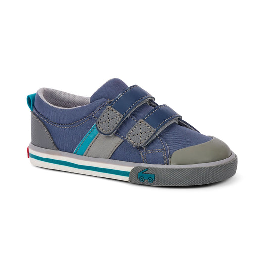 Russell Navy/Teal | See Kai Run