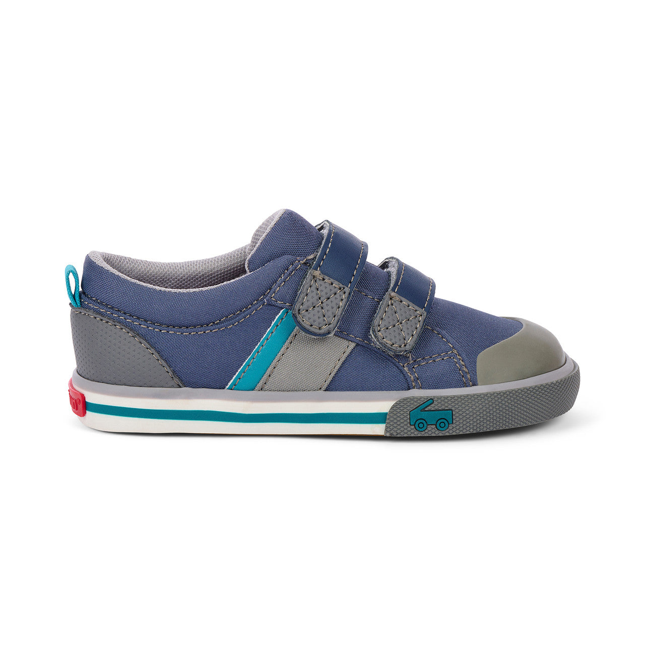 Russell Navy/Teal | See Kai Run