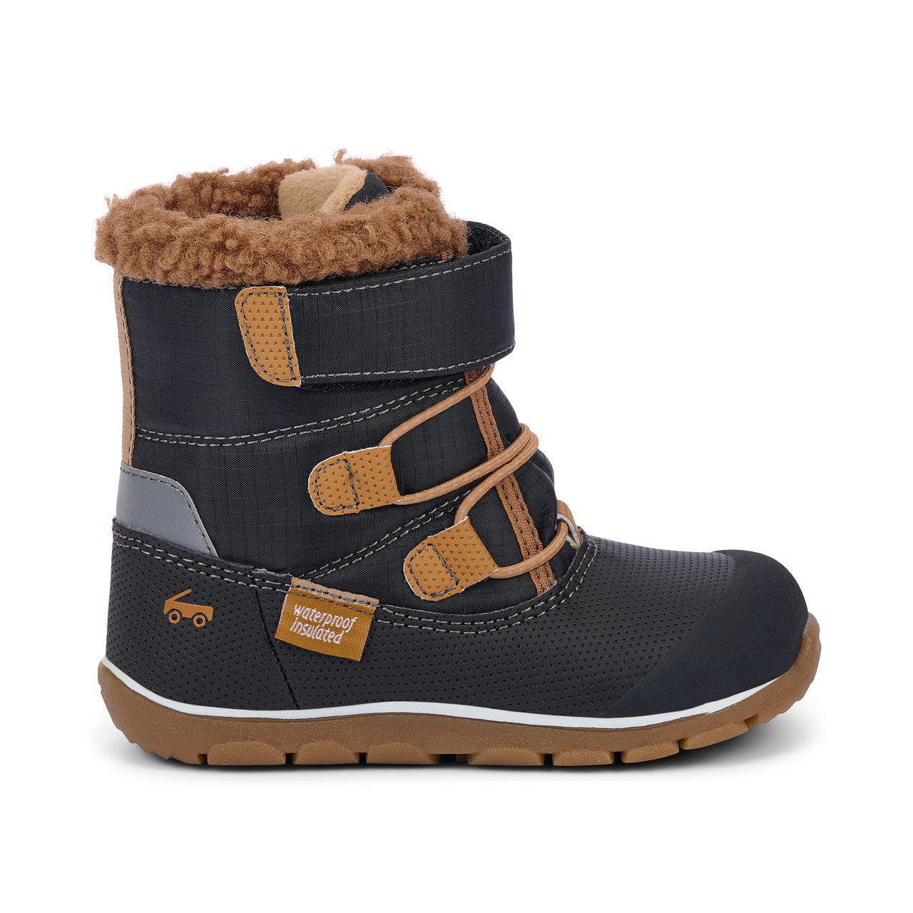 Gilman Waterproof/Insulated Raven Black | See Kai Run