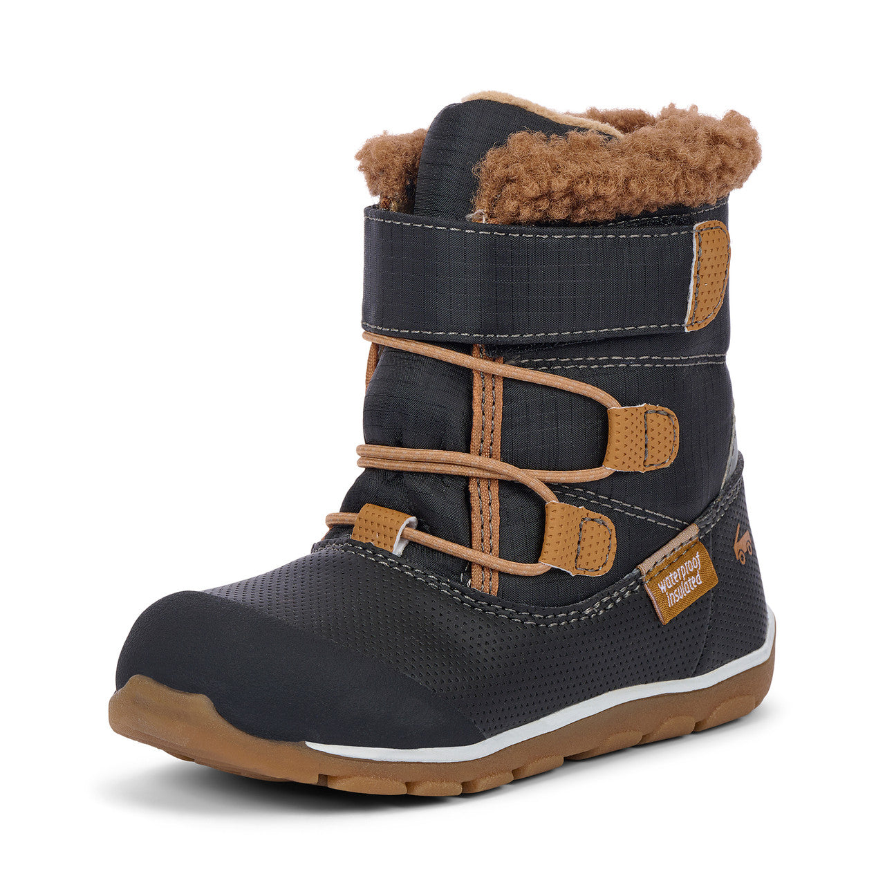 Gilman Waterproof/Insulated Raven Black | See Kai Run