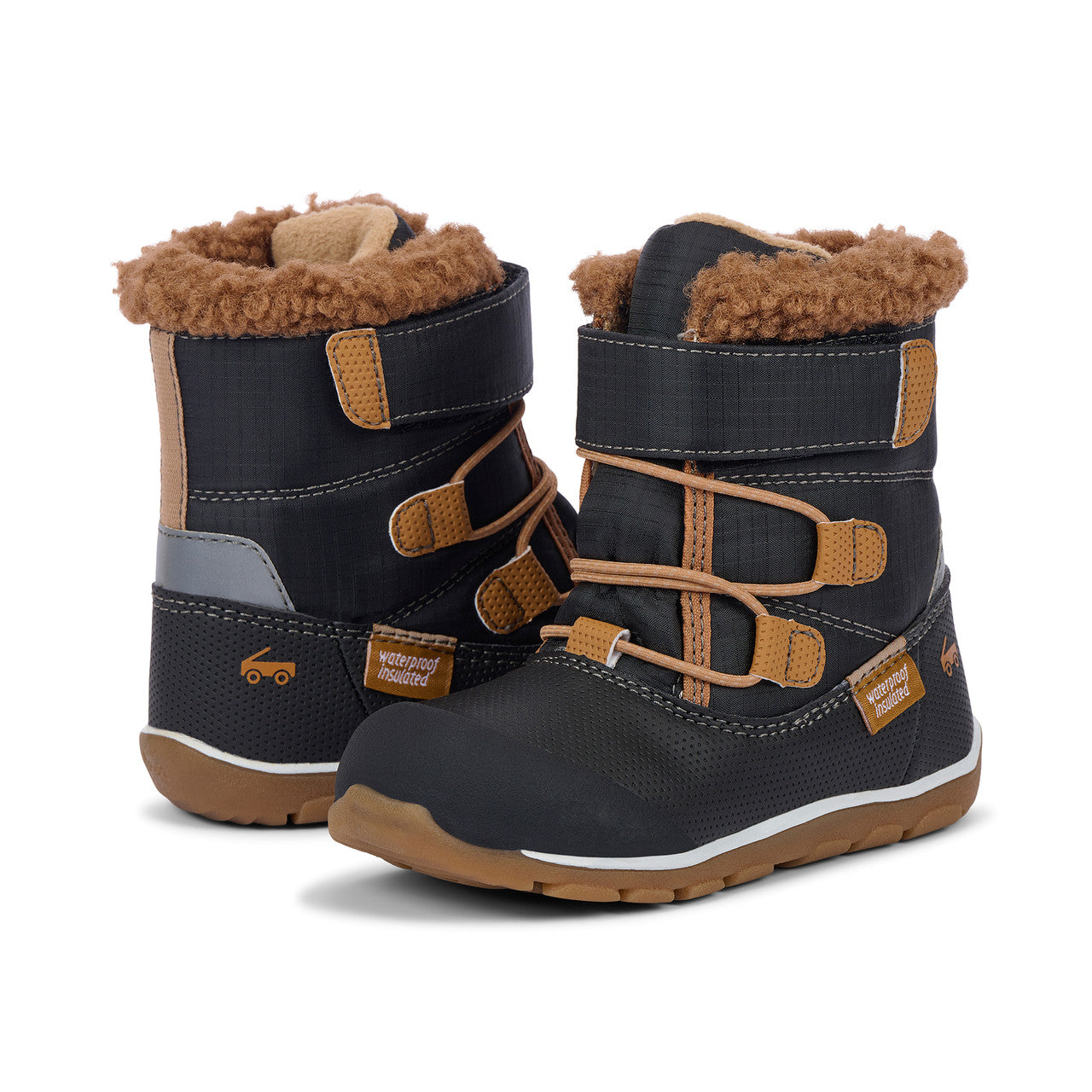 Gilman Waterproof/Insulated Raven Black | See Kai Run